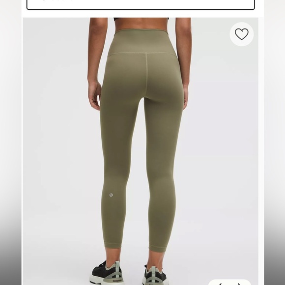 New- Lululemon Wunder Train High-Rise Tight 25" in Bay Leaf - Picture 2 of 8